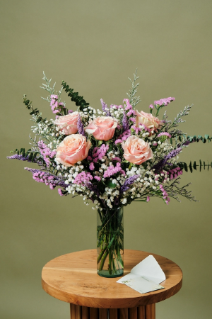 Blush and Bloom - Vase